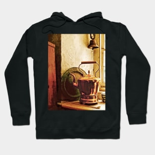 Cooking - Copper Tea Kettle On Windowsill Hoodie